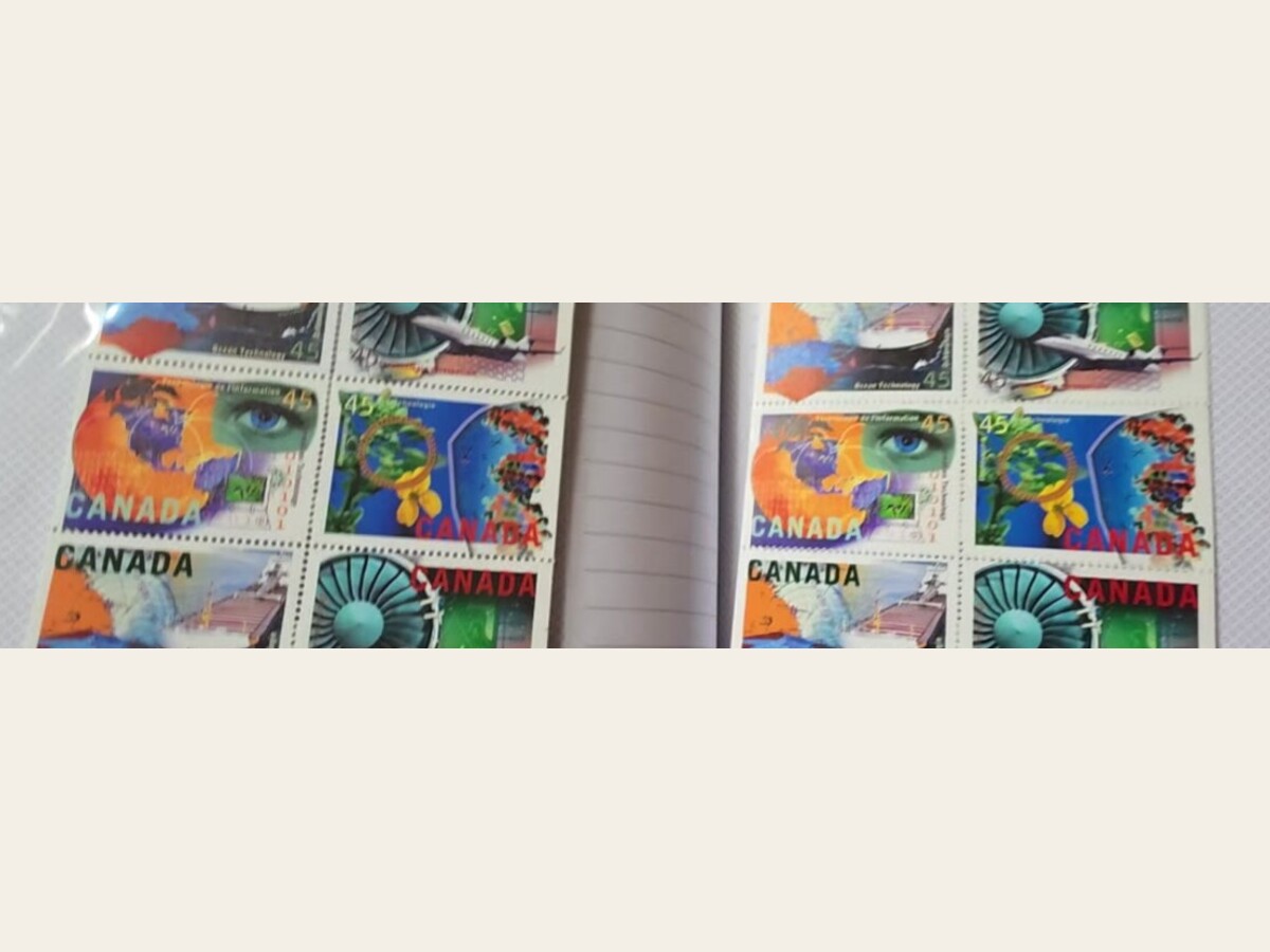 Canadian postage — C$100 face value for C$65, actual item photograph 2