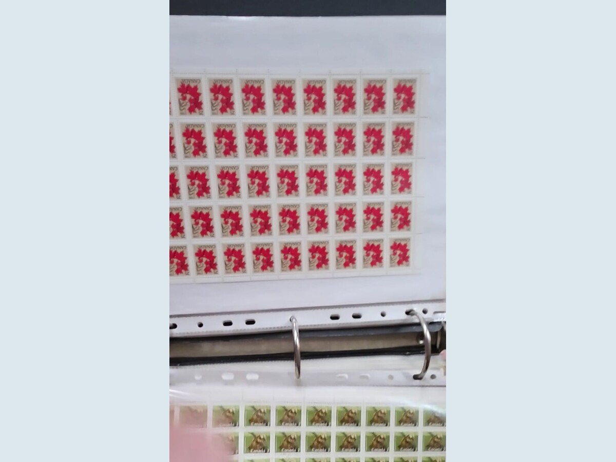 Canadian postage — C$100 face value for C$65, actual item photograph 7